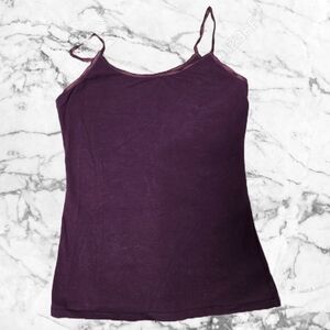 ellemenno Plum Spaghetti-Strap Camisole